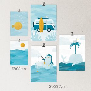 affiche vacances